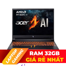 Laptop Acer Gaming Nitro ProPanel ANV16-41-R7EN (AMD Ryzen 7 8845HS | RTX 3050 | 16 inch WUXGA | 32G